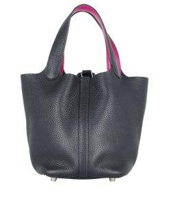 Picotin Lock 18, Leather, Navy, A(2017), L, 3*
